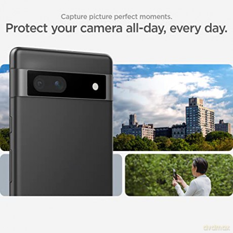 OSŁONA APARATU SPIGEN OPTIK.TR "EZ FIT" CAMERA PROTECTOR 2-PACK GOOGLE PIXEL 7A BLACK