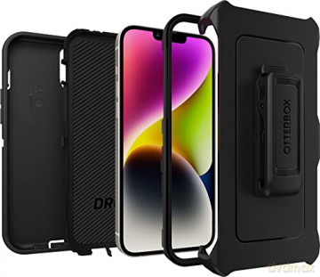 OtterBox Defender - obudowa ochronna z klipsem do iPhone 14 Plus (black) [P]