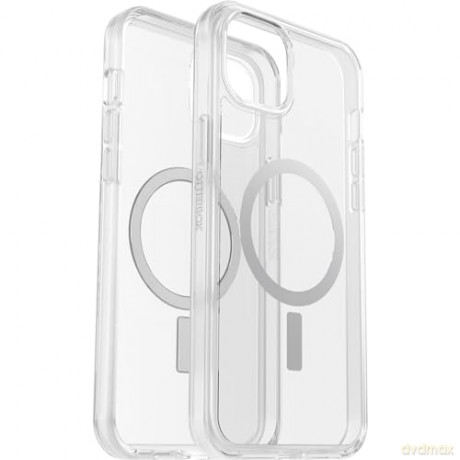 OtterBox Symmetry Clear Plus - obudowa ochronna do iPhone 15 Plus kompatybilna z MagSafe (clear)