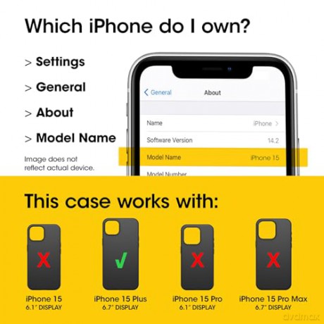 OtterBox Symmetry Clear Plus - obudowa ochronna do iPhone 15 Plus kompatybilna z MagSafe (clear)