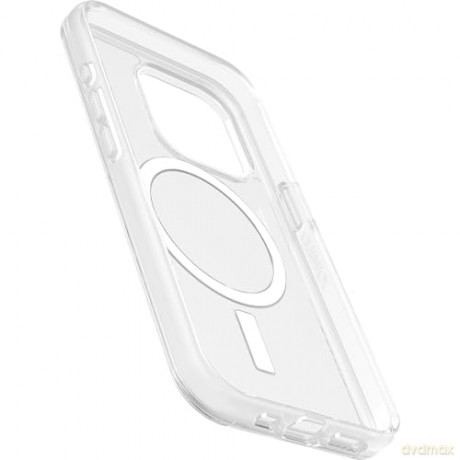 OtterBox Symmetry Clear Plus - obudowa ochronna do iPhone 15 Pro kompatybilna z MagSafe (clear)
