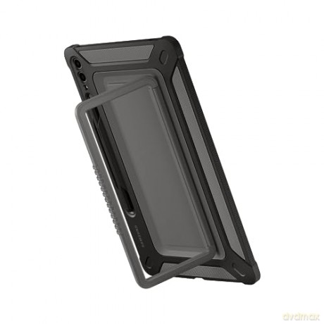 Pancerne etui do Samsung Galaxy Tab S9+ Galaxy Outdoor Cover Case - tytanowe