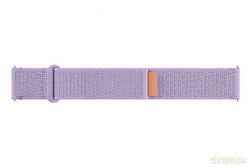 Pasek materiałowy do Samsung Galaxy Watch 6/6 Classic Feather Band S/M (Slim) - fioletowy