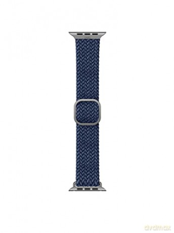 Pasek Uniq Aspen Braided na Apple Watch 1/2/3/4/5/6/7/8/SE/SE2 44/42/45 mm - niebieski