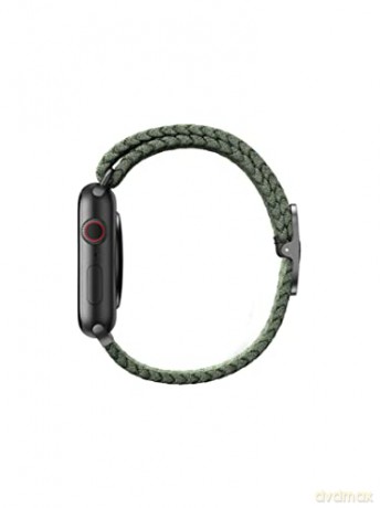 Pasek Uniq Aspen Braided na Apple Watch 1/2/3/4/5/6/7/8/SE/SE2 44/42/45 mm - niebieski