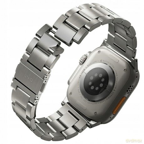 Pasek Uniq Osta Stainless Steel na Apple Watch 1/2/3/4/5/6/7/8/SE/SE2/Ultra 42/44/45/49mm - srebrny