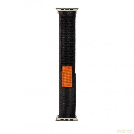 Pasek z rzepem Trail do Apple Watch 42/44/45/49mm - czarny