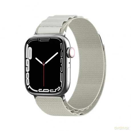 Pasek ze stalową sprzączką Alpine do Apple Watch 38/40/41 mm - srebrny