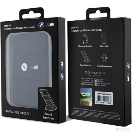 Portfel magnetyczny BMW MagSafe M Edition Collection - czarny