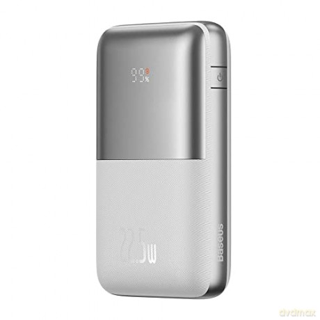 Powerbank Baseus Bipow Pro 20000mAh 22.5W biały z kablem USB Typu A - USB Typu C 3A 0.3m (PPBD030002)