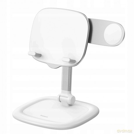 Regulowany stojak na tablet Baseus Seashell Series - biały