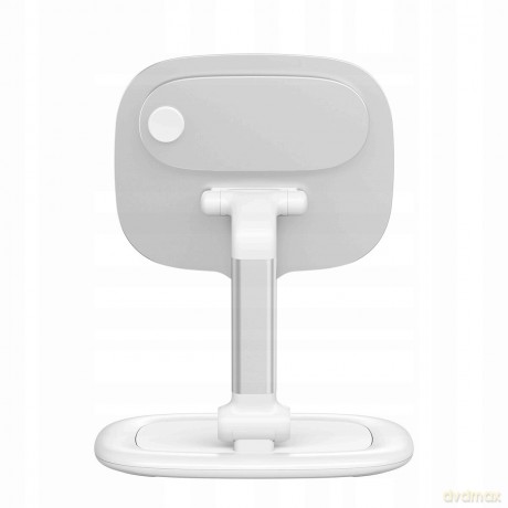 Regulowany stojak na tablet Baseus Seashell Series - biały