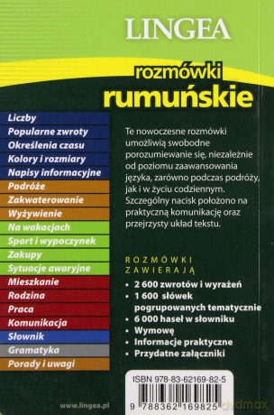 Rozmówki rumuńskie [KSIĄŻKA]
