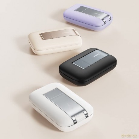Regulowany stojak na telefon Baseus Seashell Series - czarny