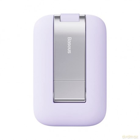 Regulowany stojak na telefon z lusterkiem Baseus Seashell Series - fioletowy