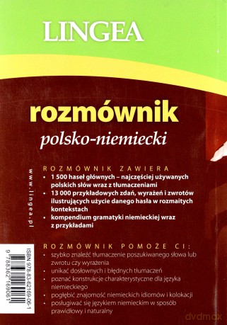 Rozmównik polsko-niemiecki + słownik cd [KSIĄŻKA]