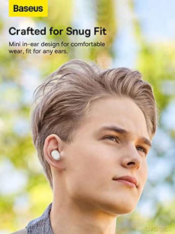 Słuchawki bezprzewodowe TWS Bluetooth 5.3 Baseus Bowie EZ10 - białe