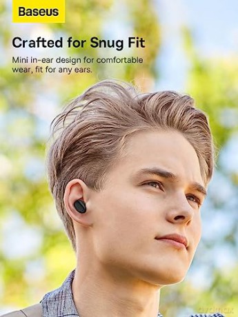 Słuchawki bezprzewodowe TWS Bluetooth 5.3 Baseus Bowie EZ10 - czarne