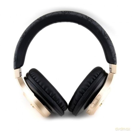 Słuchawki nauszne Guess 4G Script Bluetooth - czarne
