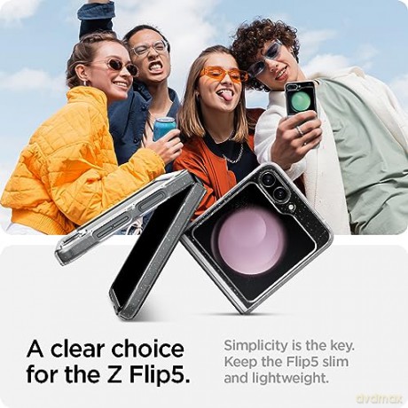 SPIGEN AIRSKIN GALAXY Z FLIP 5 GLITTER CRYSTAL