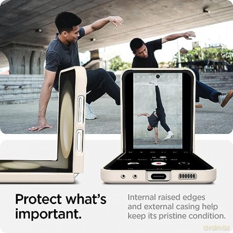 SPIGEN AIRSKIN GALAXY Z FLIP 5 PEARLED IVORY