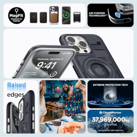SPIGEN CLASSIC C1 MAG MAGSAFE IPHONE 15 PRO MAX GRAPHITE