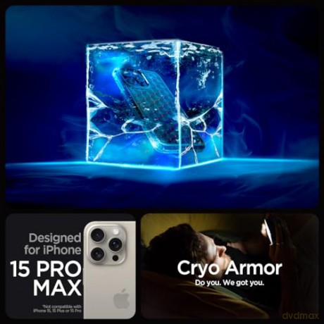 Spigen Cryo Armor, cryo red - iPhone 15 Pro Max