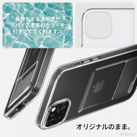 Spigen Crystal Slot, crystal clear - iPhone 15