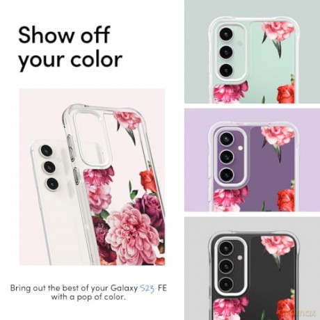 SPIGEN CYRILL CECILE GALAXY S23 FE ROSE FLORAL