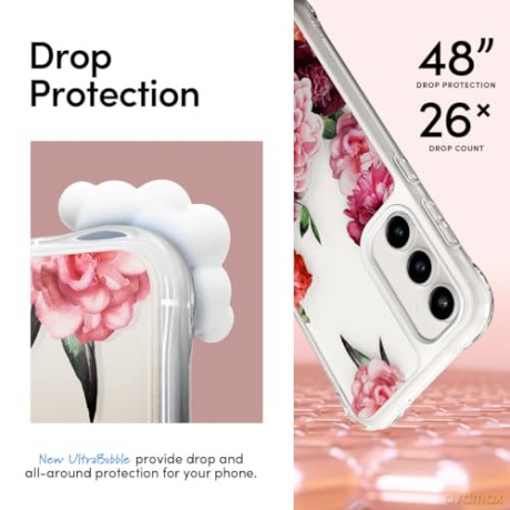 SPIGEN CYRILL CECILE GALAXY S23 FE ROSE FLORAL