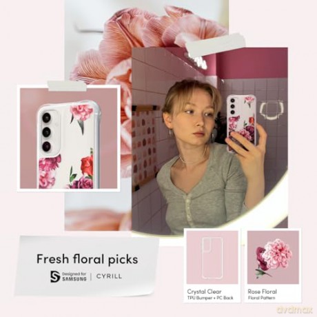 SPIGEN CYRILL CECILE GALAXY S23 FE ROSE FLORAL
