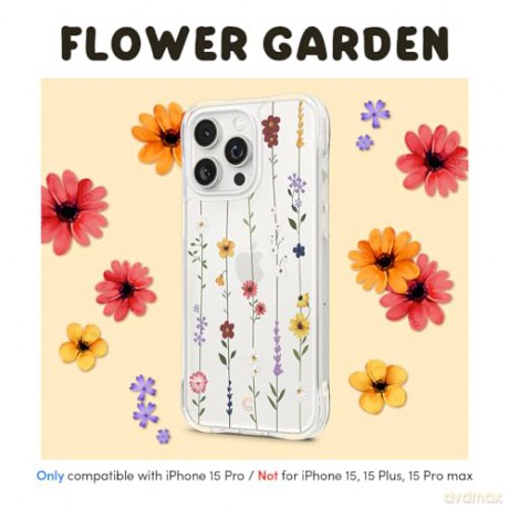 SPIGEN CYRILL CECILE IPHONE 15 PRO FLOWER GARDEN