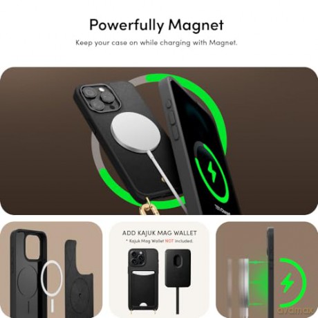 SPIGEN CYRILL CLASSIC CHARM MAG MAGSAFE IPHONE 15 PRO BLACK
