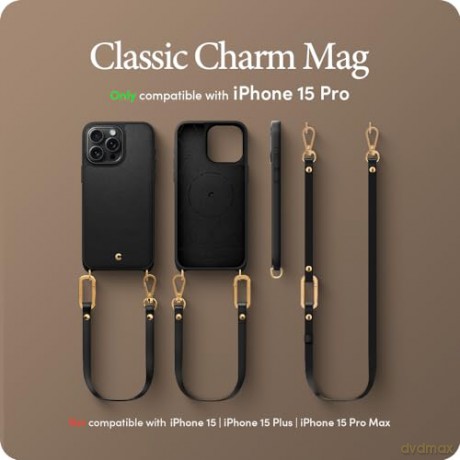 SPIGEN CYRILL CLASSIC CHARM MAG MAGSAFE IPHONE 15 PRO BLACK