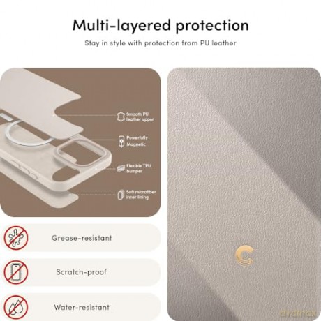 SPIGEN CYRILL CLASSIC CHARM MAG MAGSAFE IPHONE 15 PRO CREAM