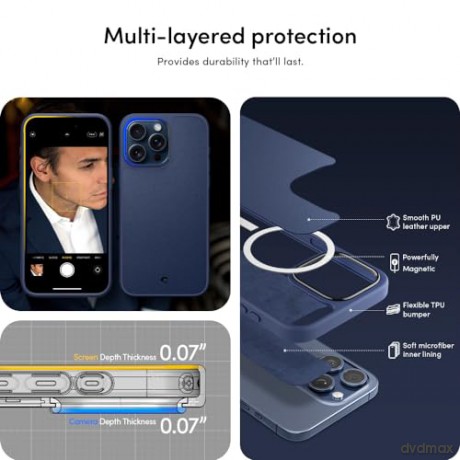 SPIGEN CYRILL KAJUK MAG MAGSAFE IPHONE 15 PRO MAX NAVY
