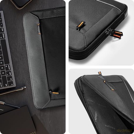 SPIGEN KLASDAN KD100 SLEEVE LAPTOP 15-16 BLACK