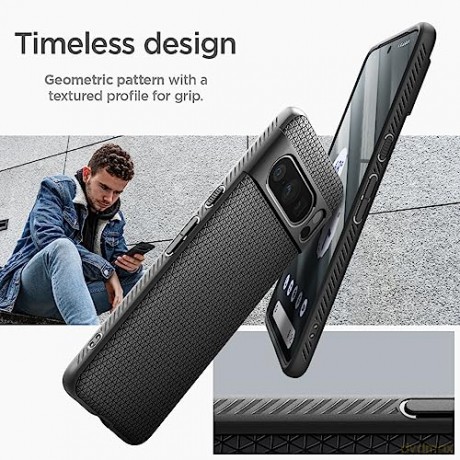 SPIGEN LIQUID AIR GOOGLE PIXEL 8 PRO MATTE BLACK