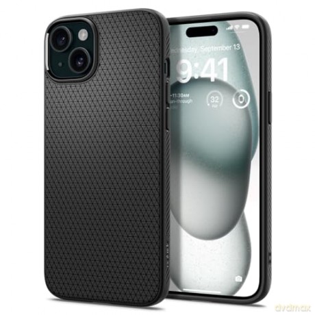SPIGEN LIQUID AIR IPHONE 15 PLUS MATTE BLACK