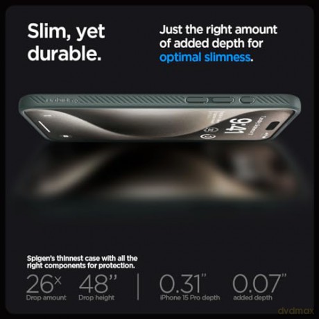 SPIGEN LIQUID AIR IPHONE 15 PRO ABYSS GREEN