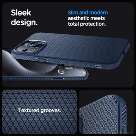 SPIGEN LIQUID AIR IPHONE 15 PRO NAVY BLUE