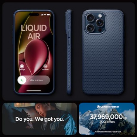 SPIGEN LIQUID AIR IPHONE 15 PRO NAVY BLUE