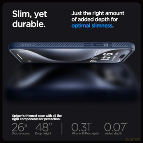 SPIGEN LIQUID AIR IPHONE 15 PRO NAVY BLUE