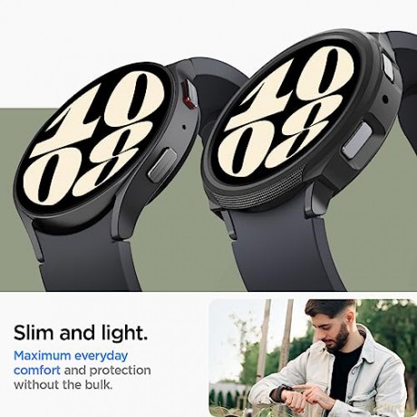 SPIGEN LIQUID AIR SAMSUNG GALAXY WATCH 6 (40 MM) MATTE BLACK