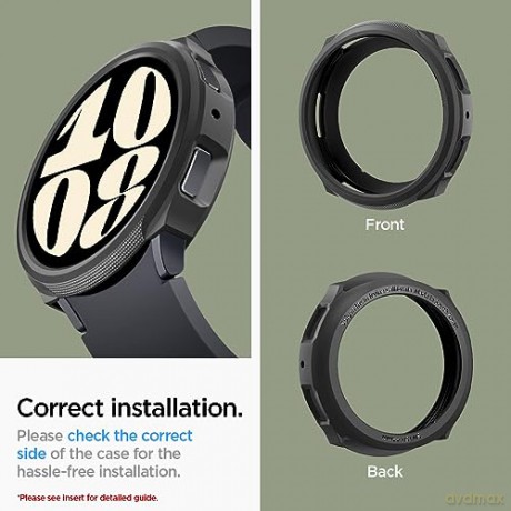 SPIGEN LIQUID AIR SAMSUNG GALAXY WATCH 6 (44 MM) MATTE BLACK