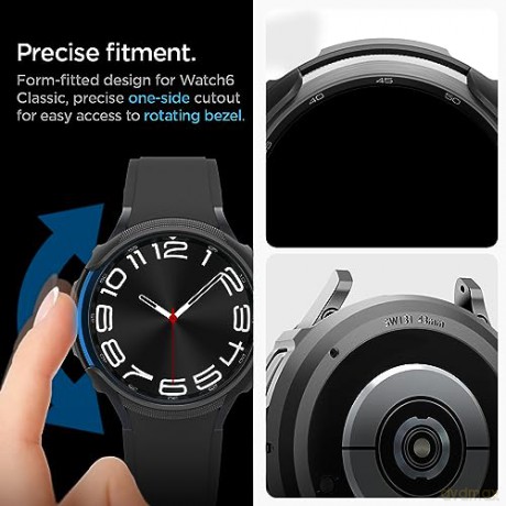 SPIGEN LIQUID AIR SAMSUNG GALAXY WATCH 6 CLASSIC (43 MM) MATTE BLACK