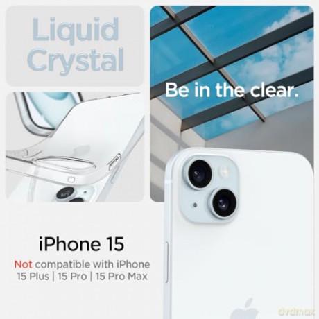 SPIGEN LIQUID CRYSTAL IPHONE 15 CRYSTAL CLEAR