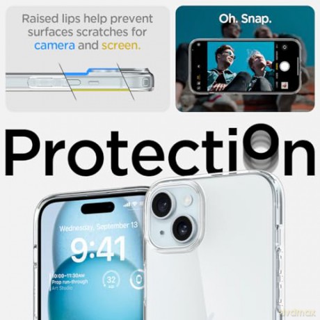 SPIGEN LIQUID CRYSTAL IPHONE 15 CRYSTAL CLEAR