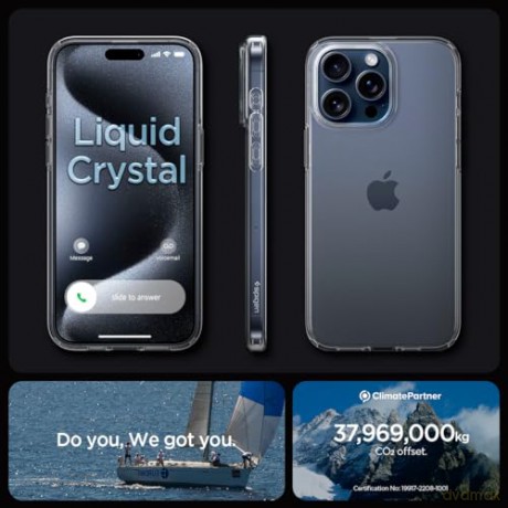 SPIGEN LIQUID CRYSTAL IPHONE 15 PRO CRYSTAL CLEAR