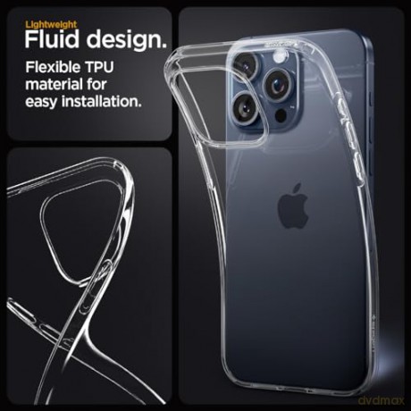 SPIGEN LIQUID CRYSTAL IPHONE 15 PRO CRYSTAL CLEAR